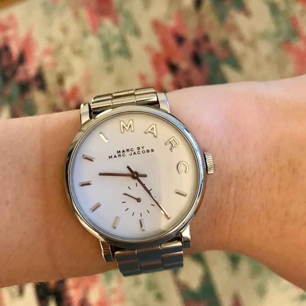 Silver Marc Jacobs Watch